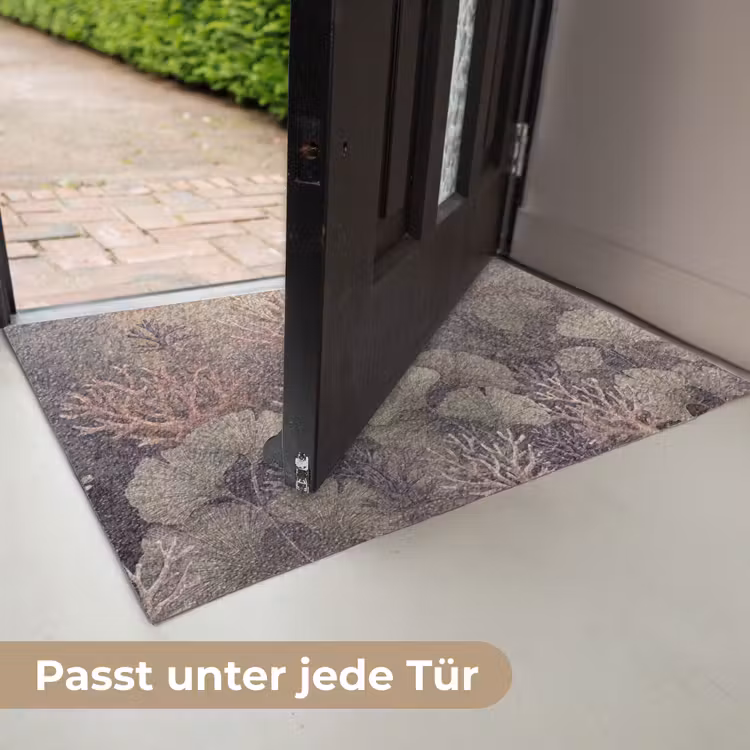Plant - Bladeren - Zee - Illustratie - Groen Deurmat klein -USP_DE
