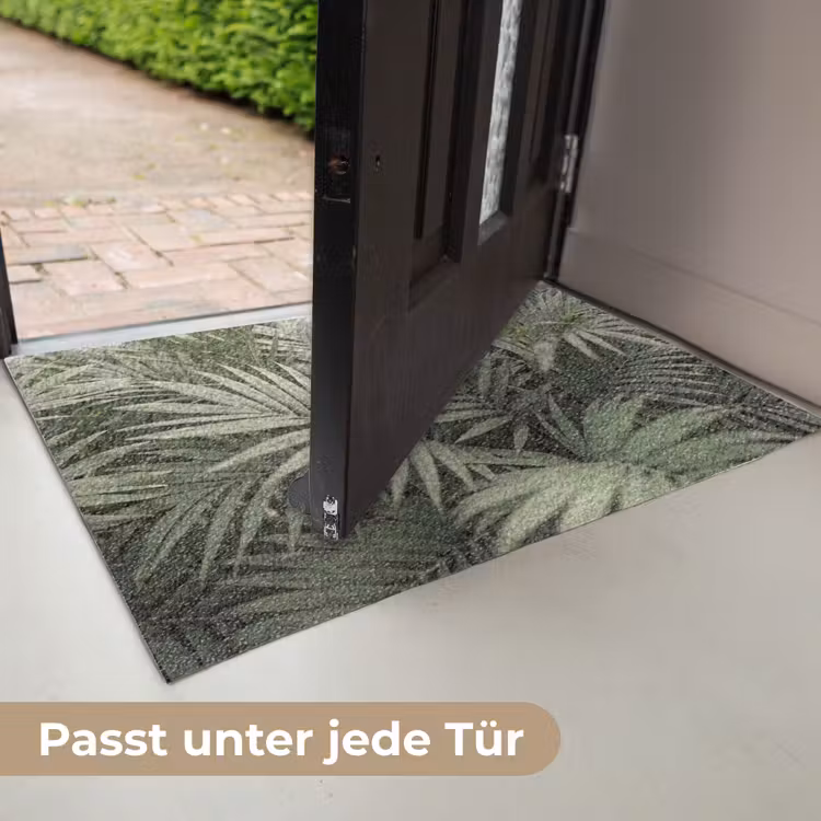 Plant - Palmbladeren - Natuur - Groen Deurmat klein -USP_DE