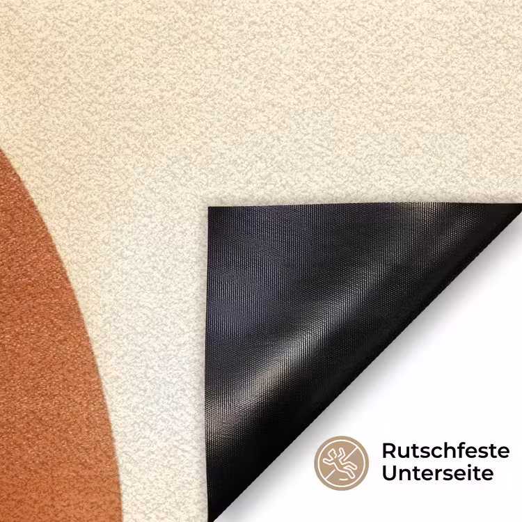 Planten - Abstract - Vormen Deurmat klein -antislip_DE