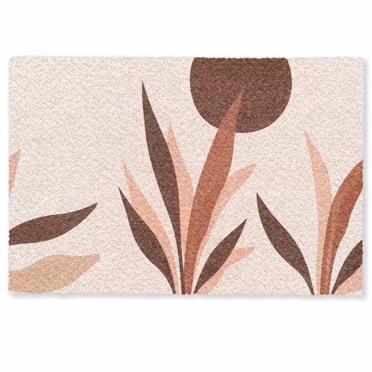 Planten - Abstract - Natuur - Bruin Deurmat klein -zkaufland3d
