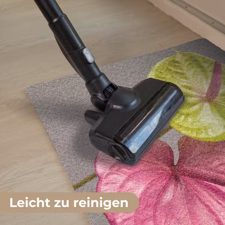 Planten - Anthurium - Groen - Roze Deurmat klein -reinigen_DE