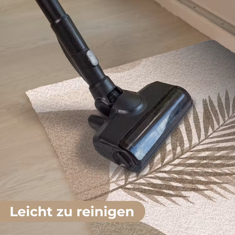 Planten - Bladeren - Abstract - Modern - Beige Deurmat klein -reinigen_DE