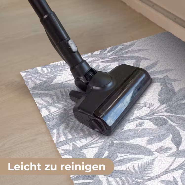 Planten - Bladeren - Natuur - Grijs Deurmat klein -reinigen_DE