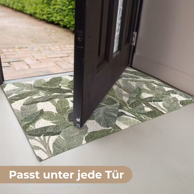 Planten - Bladeren - Tropisch - Groen Deurmat klein -USP_DE