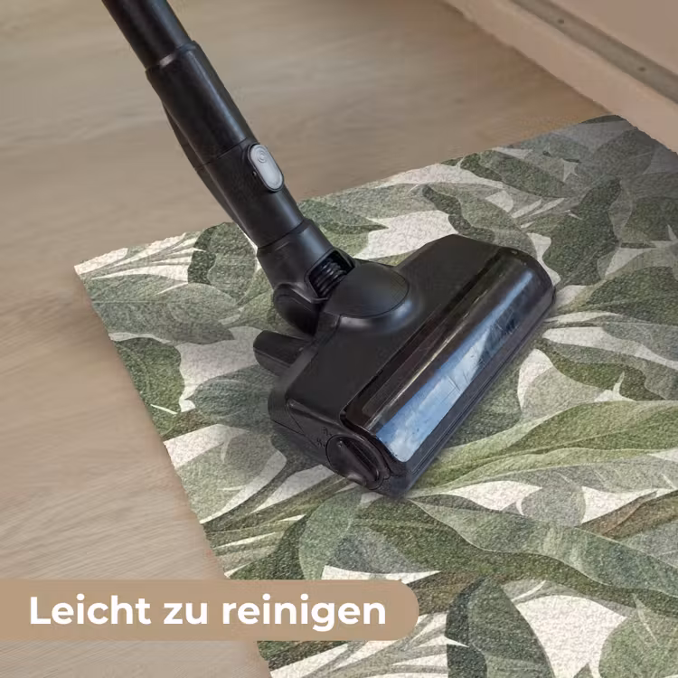 Planten - Bladeren - Tropisch - Groen Deurmat klein -reinigen_DE