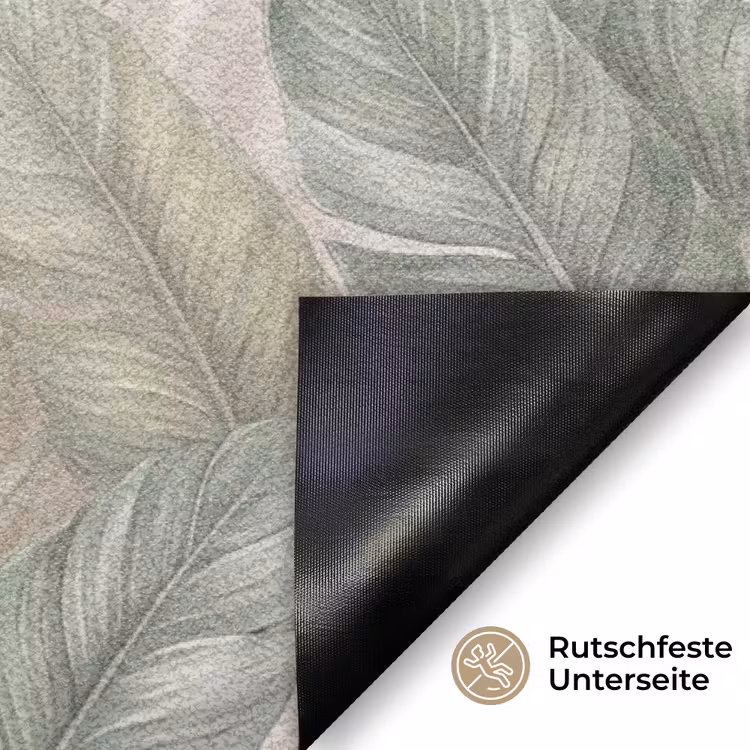 Planten - Tropisch - Bladeren - Groen - Natuur Deurmat klein -antislip_DE