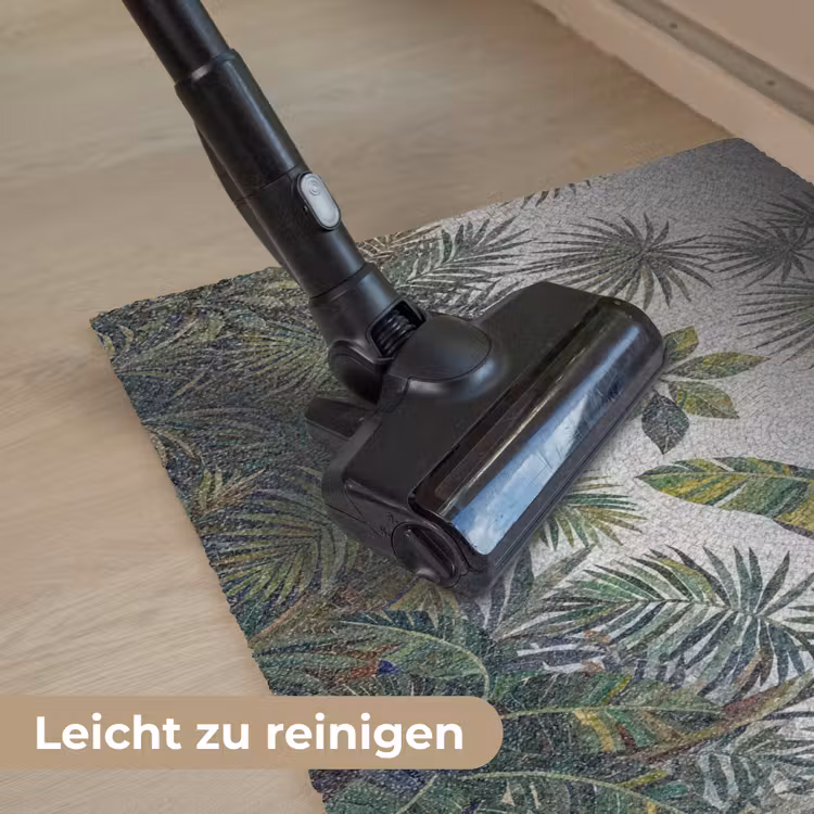 Planten - Tropisch - Mozaïek - Groen - Natuur Deurmat klein -reinigen_DE