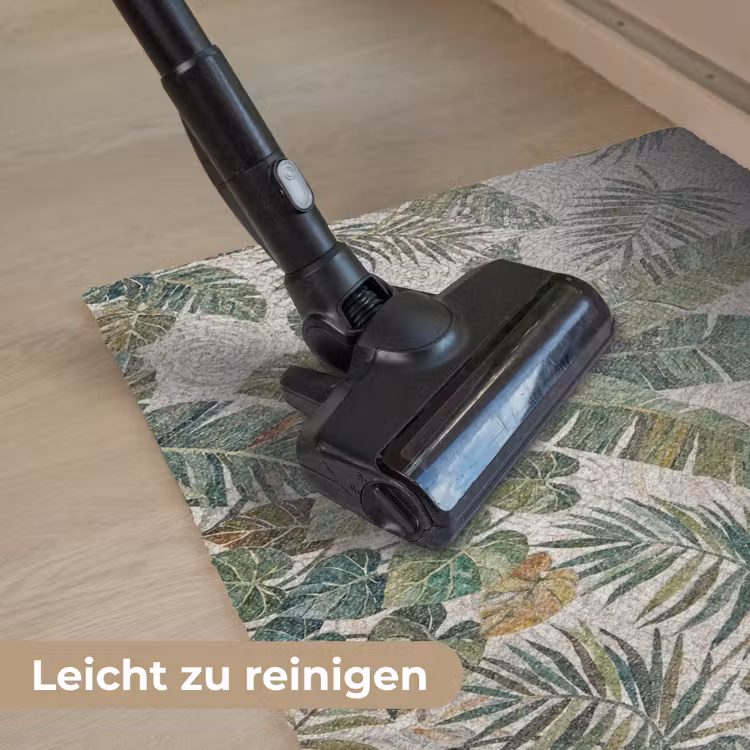 Planten - Tropisch - Mozaïek - Natuur - Groen Deurmat klein -reinigen_DE