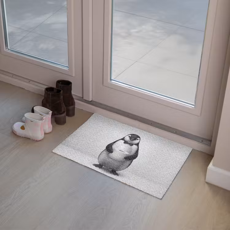 Pinguïn - WC rol - Wit Deurmat klein -sfeer3