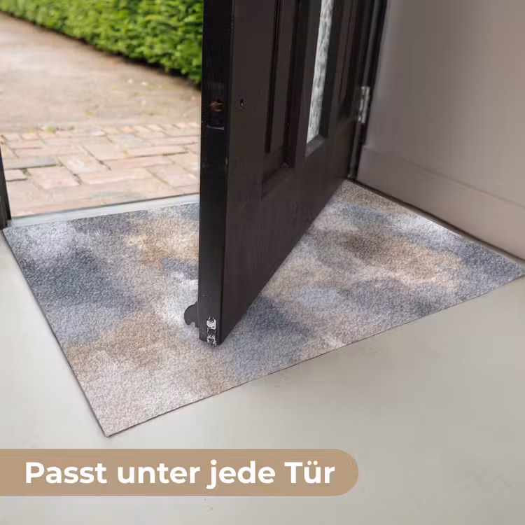 Penseelstreken - Schilderij - Beige Deurmat klein -USP_DE