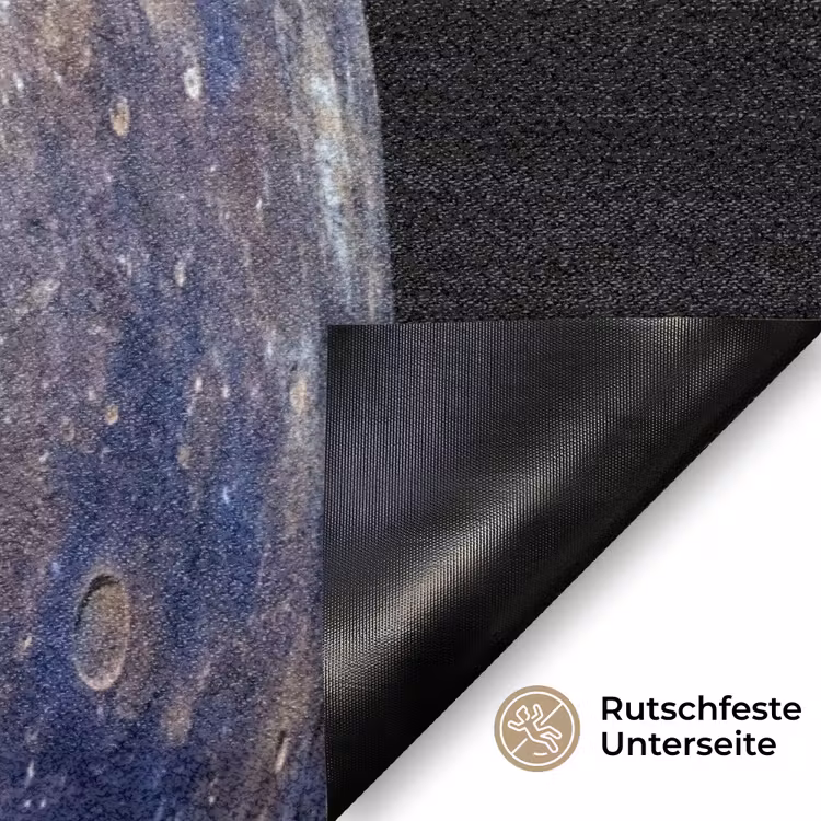 Fußmatte - Planet – Krater – Weltraum - Planeet - Kraters - Ruimte Deurmat klein