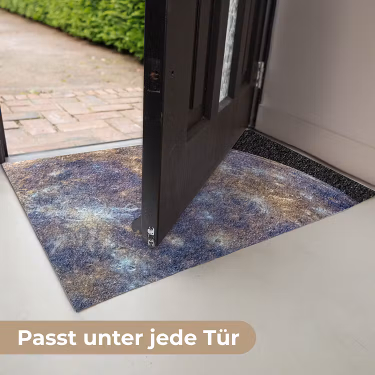 Fußmatte - Planet – Krater – Weltraum - Planeet - Kraters - Ruimte Deurmat klein