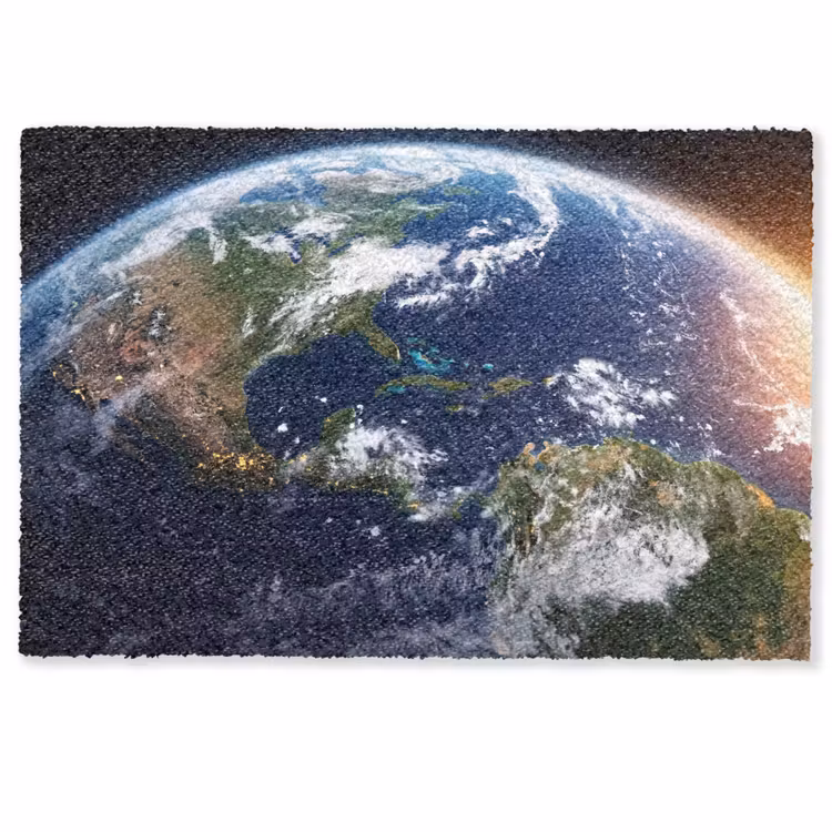 Fußmatte - Planet – Weltraum – Kosmos - Planeet - Ruimte - Kosmos Deurmat klein