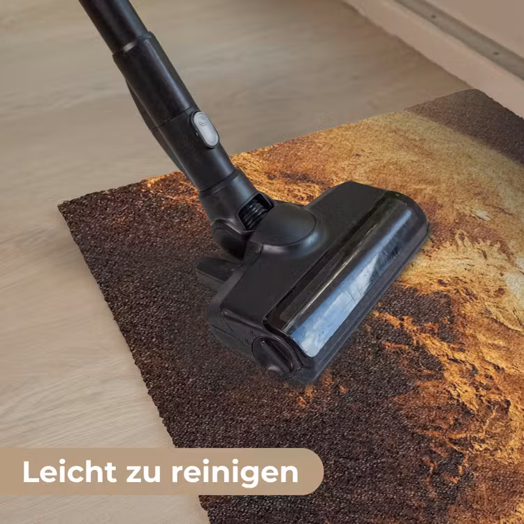 Fußmatte - Planet – Weltraum – Orange - Planeet - Ruimte - Oranje Deurmat klein