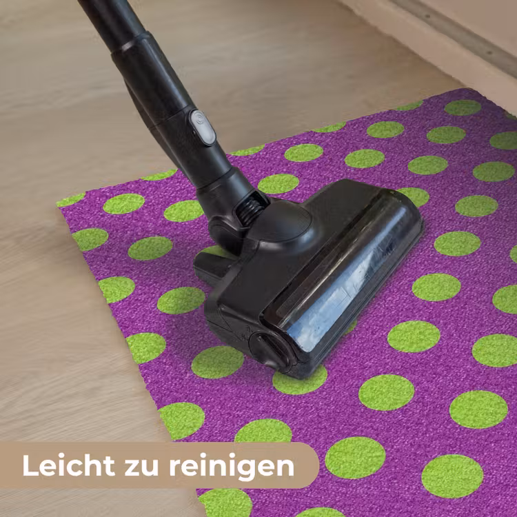 Stippen - Klassiek - Groen Deurmat klein 898 -reinigen_DE