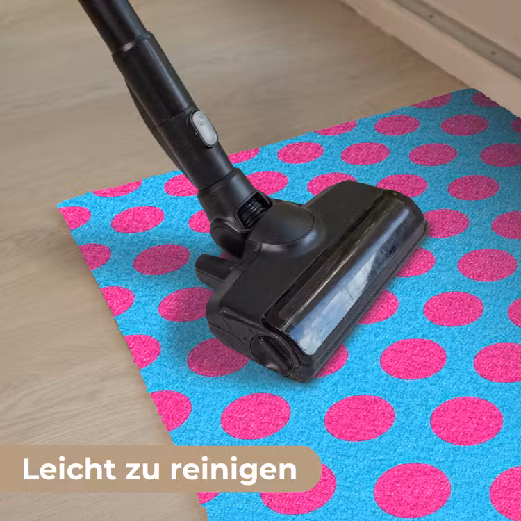 Stippen - Klassiek - Roze Deurmat klein 898 -reinigen_DE