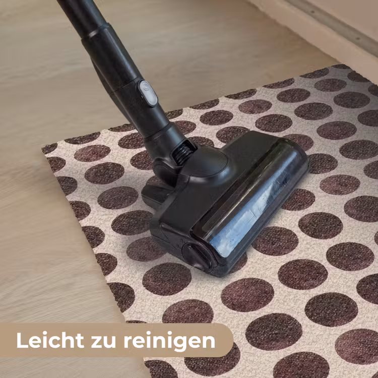 Stippen - Patroon - Bruin Deurmat klein 898 -reinigen_DE