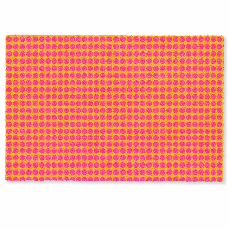 Stippen - Patroon - Oranje Deurmat klein 898 -zkaufland3d
