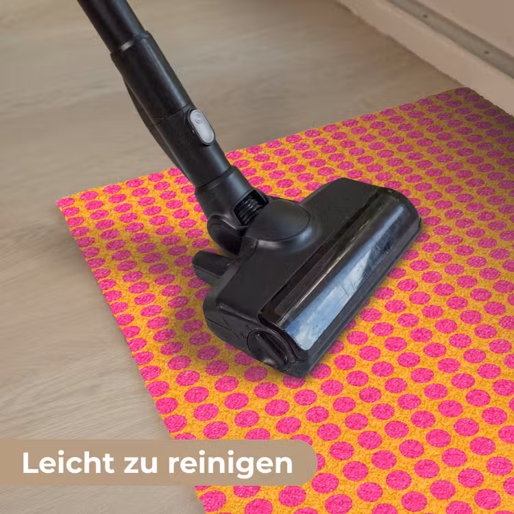 Stippen - Patroon - Oranje Deurmat klein 898 -reinigen_DE
