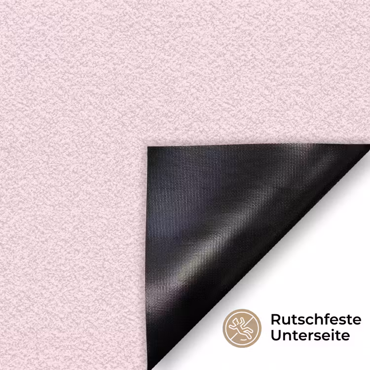 Stippen - Roze - Bliksem Deurmat klein -antislip_DE