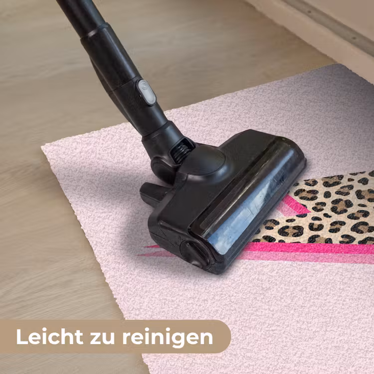 Stippen - Roze - Bliksem Deurmat klein -reinigen_DE