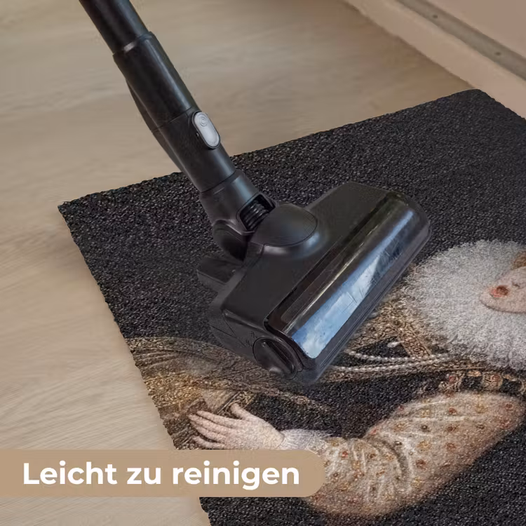 Portret - Humor - Neon Deurmat klein -reinigen_DE
