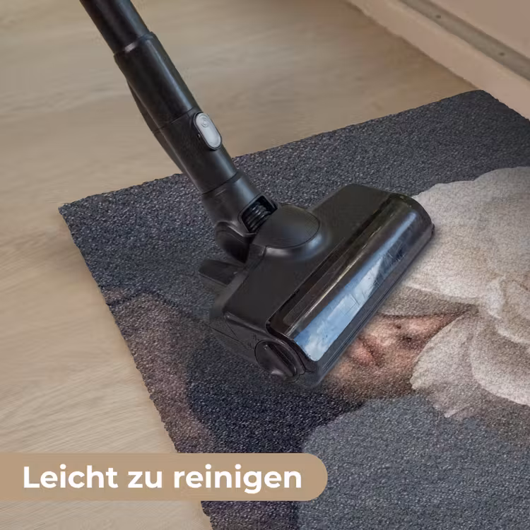 Portret - Mysterieus - Wit Deurmat klein -reinigen_DE