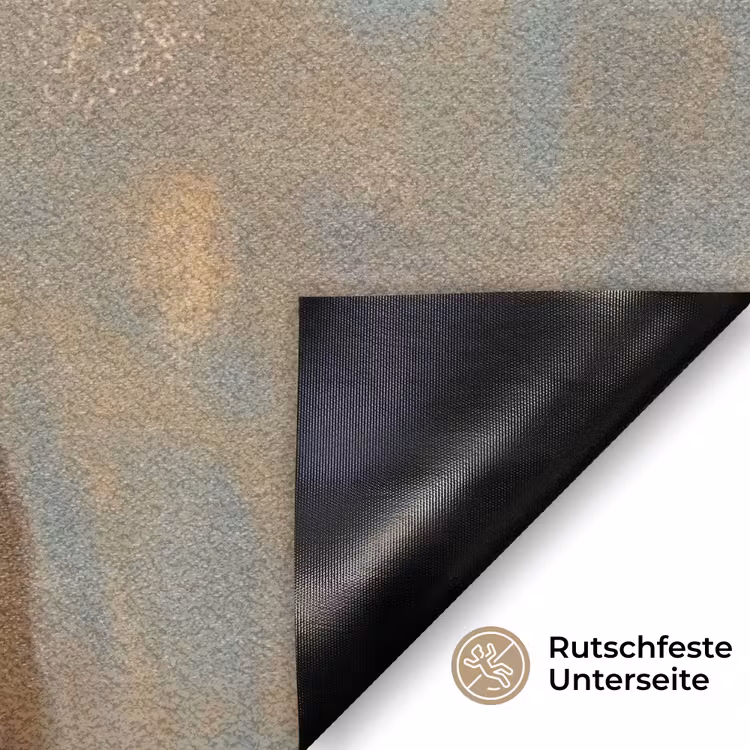 Portret - Vlinder - Kleurrijk Deurmat klein -antislip_DE