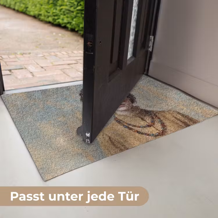 Portret - Vlinder - Kleurrijk Deurmat klein -USP_DE