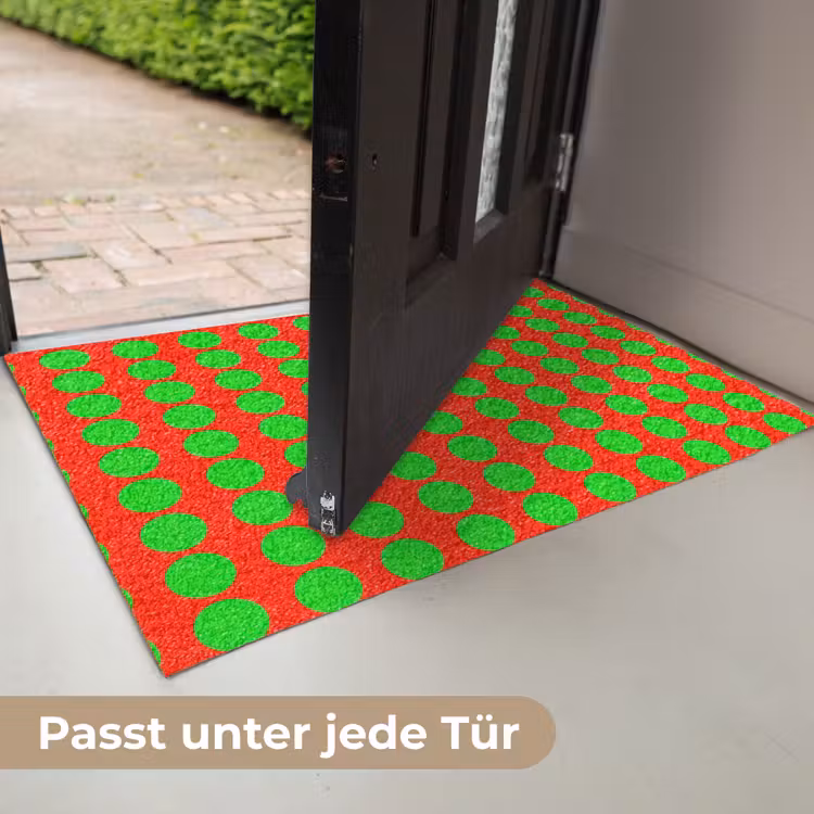 Stippen - Patroon - Groen Deurmat klein 898 -USP_DE