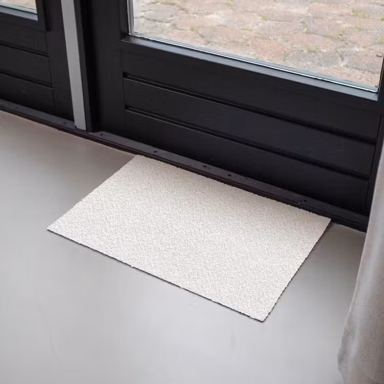 Pure - Alabaster - Wit Deurmat klein 898 -sfeer2