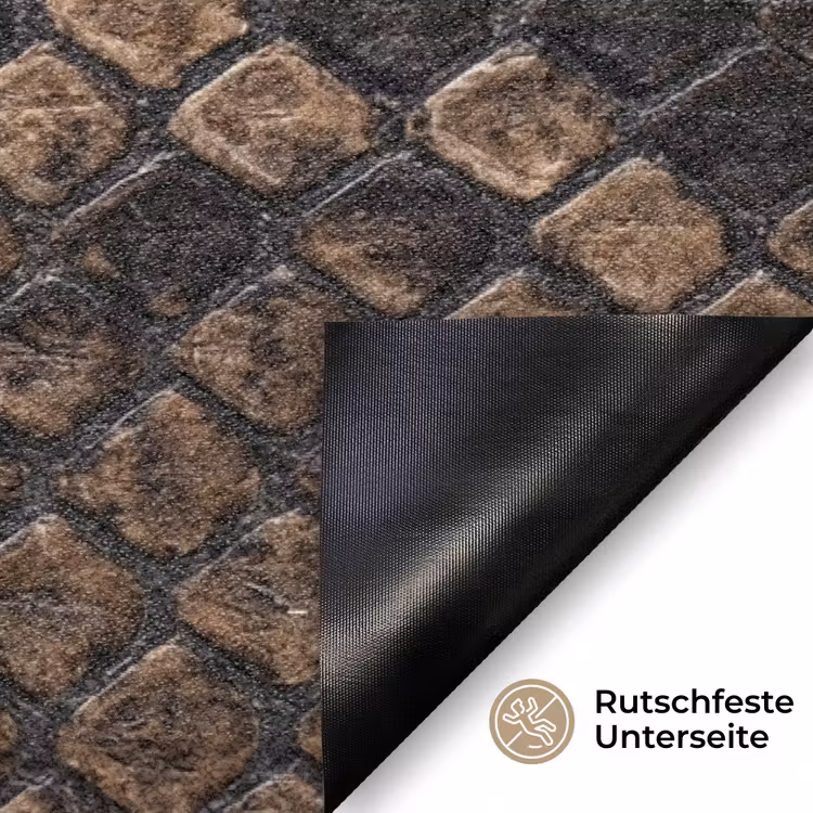 Python - Schubben - Brons Deurmat klein -antislip_DE