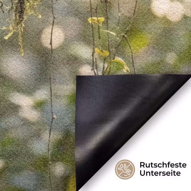 Quetzal - Jungle - Natuur - Groen Deurmat klein -antislip_DE