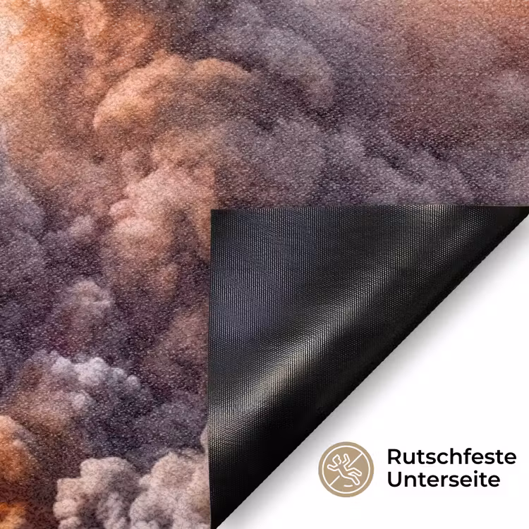 Fußmatte - Raumfahrzeug – Start – Sterne - Ruimtevaartuig - Lancering - Sterren Deurmat klein