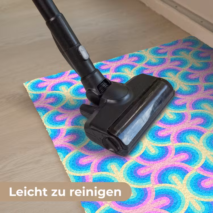 Regenboog - Neon - Kleuren Deurmat klein 898 -reinigen_DE