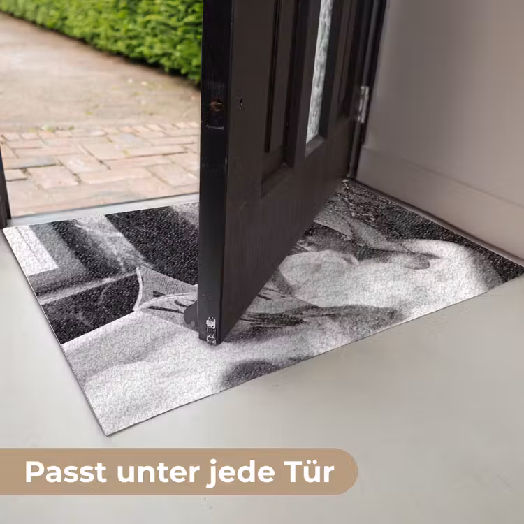 Relaxt - Bad - Zwart - Wit Deurmat klein -USP_DE