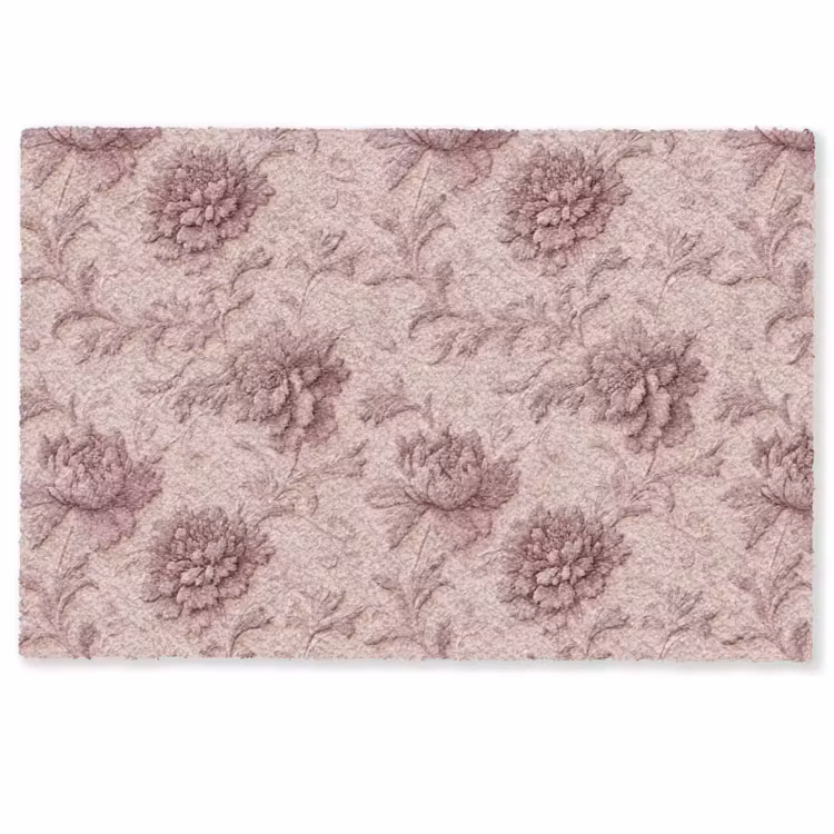 Reliëf - Pioenrozen - Roze Deurmat klein 898 -zkaufland3d