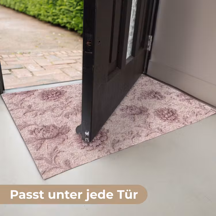 Reliëf - Pioenrozen - Roze Deurmat klein 898 -USP_DE