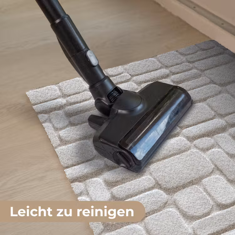 Reliëf - Structuur - Wit Deurmat klein 898 -reinigen_DE
