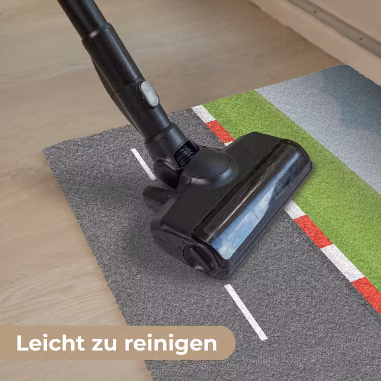Racebaan - Illustratie - Sport - Kleurrijk Deurmat klein -reinigen_DE