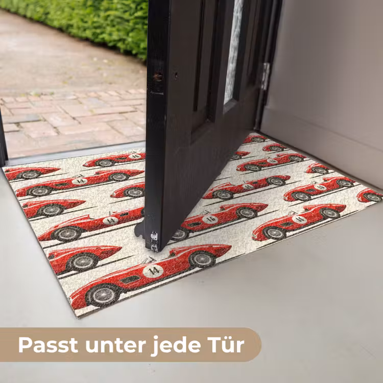 Raceauto - Retro - Rood Deurmat klein 898 -USP_DE