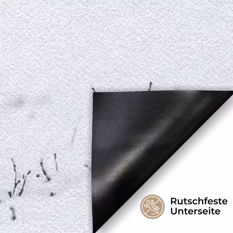Rendier - Gewei - Toendra - Sneeuw - Wild Deurmat klein -antislip_DE