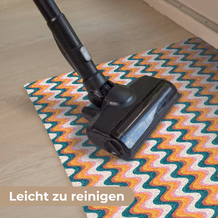 Retro - Disco - Golven - Kleur Deurmat klein 898 -reinigen_DE