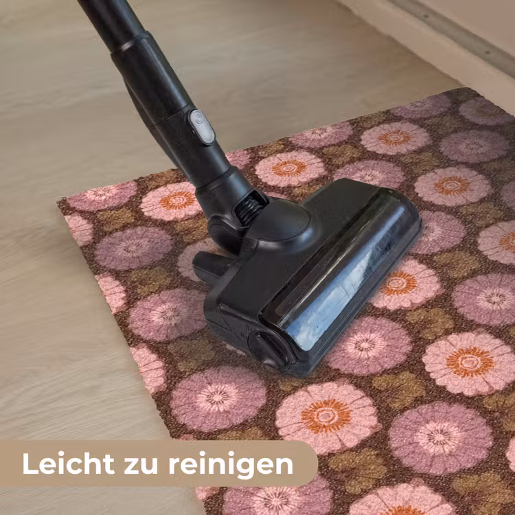 Retro - Madelief - Roze Deurmat klein 898 -reinigen_DE