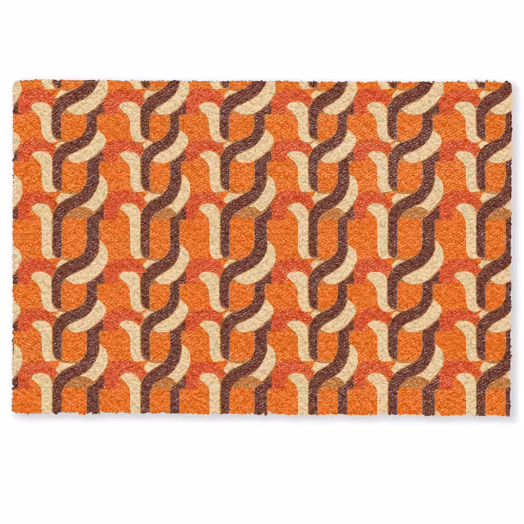 Retro - Modern - Kleurrijk Deurmat klein 898 -zkaufland3d