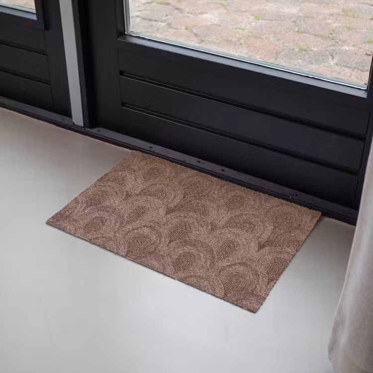 Ritmisch - Effect - Bruin Deurmat klein 898 -sfeer2