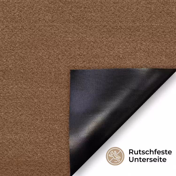 Rich - Espresso - Bruin Deurmat klein 898 -antislip_DE