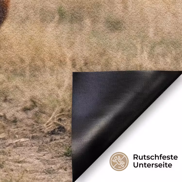 Runderen - Kudde - Landschap - Weide - Rustig Deurmat klein -antislip_DE