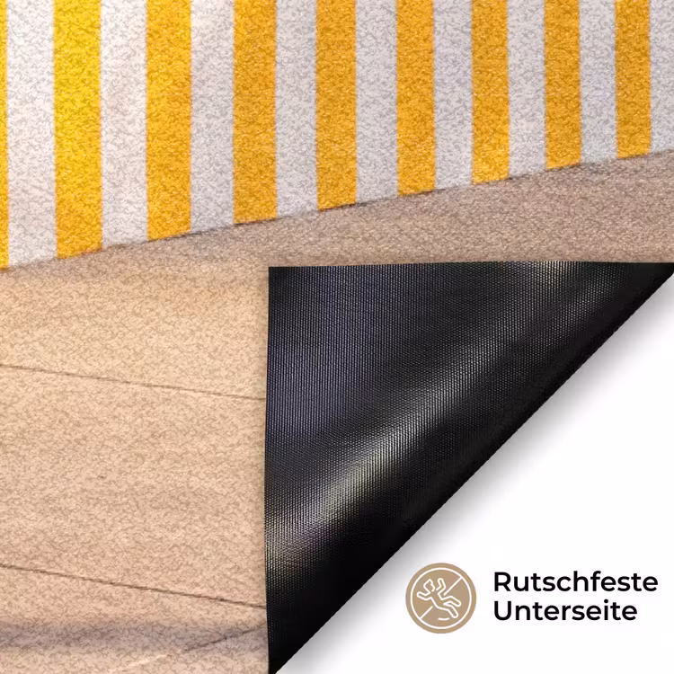 Fußmatte - Roller – Natur – Sommer – Gelb – Mittelmeer - Scooter - Natuur - Zomer - Geel - Mediterraan Deurmat klein