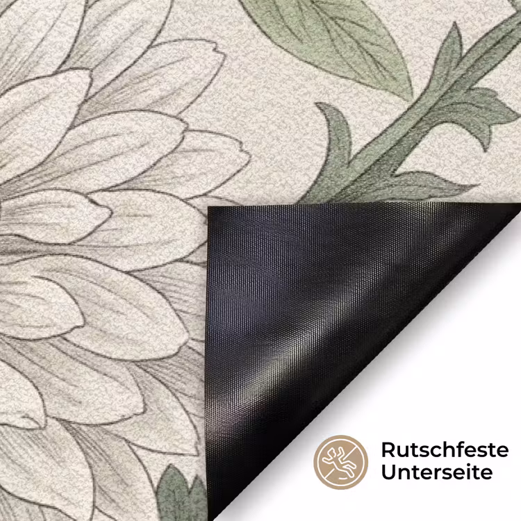 Romantisch - Design - Kleurrijk Deurmat klein -antislip_DE